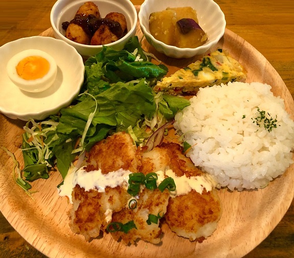 河内長野すまいる食堂ランチ魚