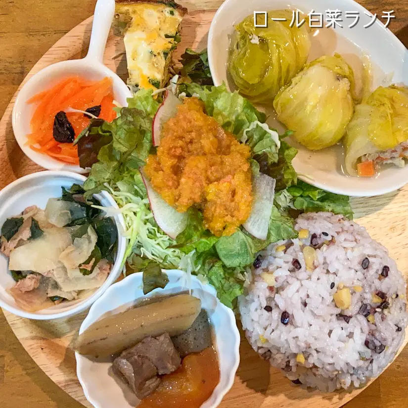 河内長野すまいる食堂ロール白菜