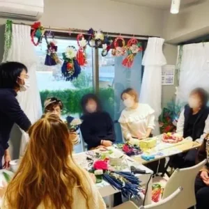 しめ縄ワークショップ河内長野すまいる食堂